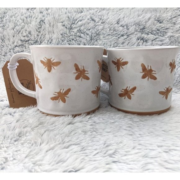 Potter's Corner Kitchen Potters Corner Handcrafted Set 2 Ceramic